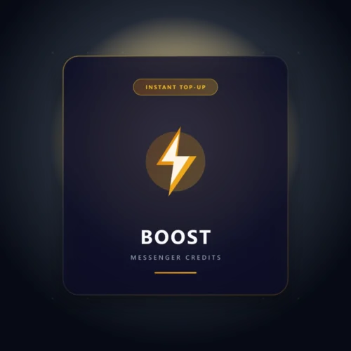Boost 1k Messenger Credits